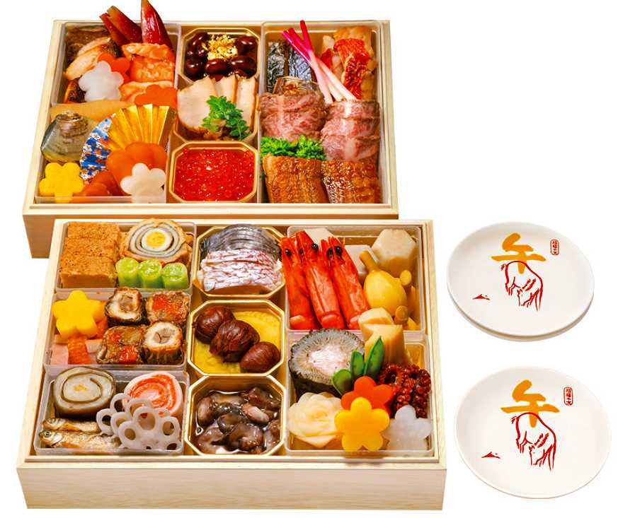 京料理 はり清（和）吉祥来福二段重