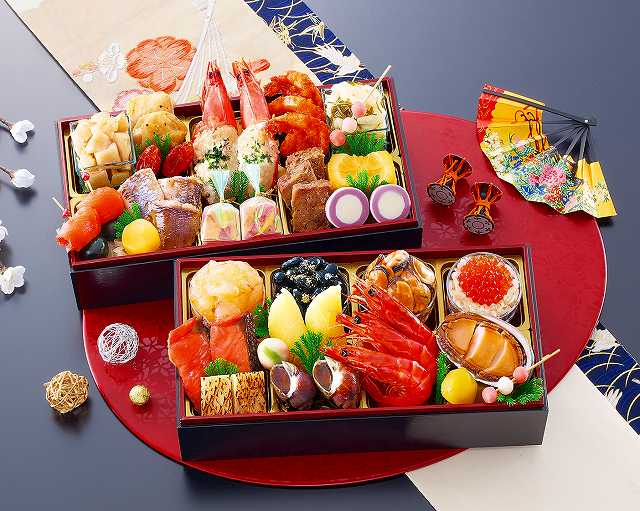 069_北海道函館「花びし」監修和洋二段重 絢珠_01