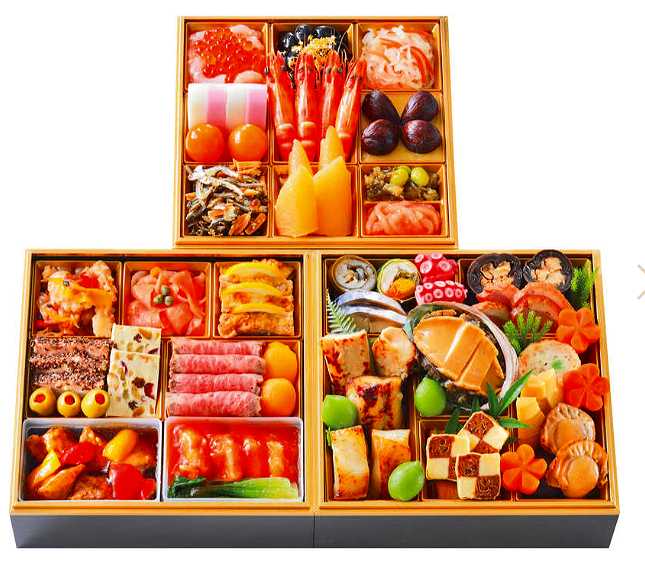 八百彦本店 和洋三段重